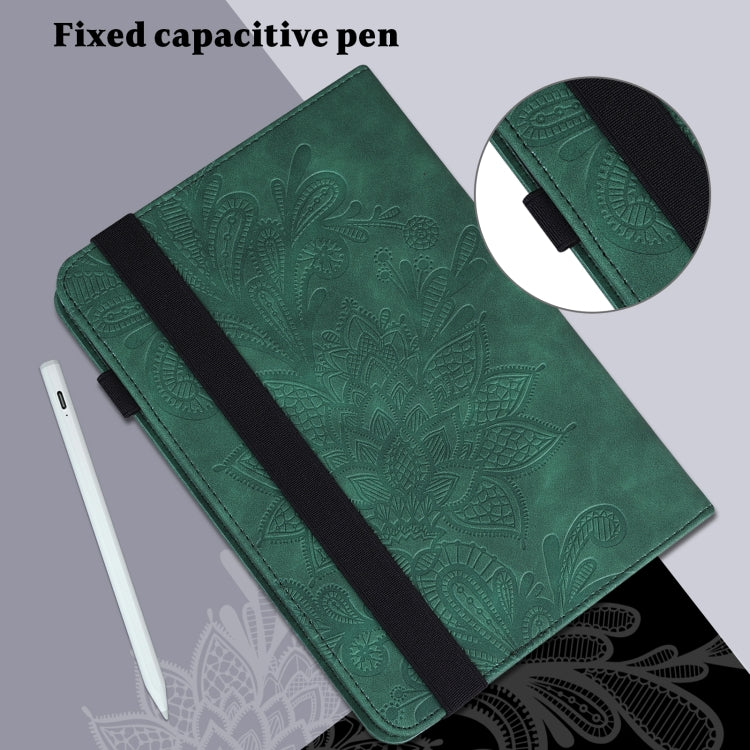 Lace Flower Embossing Pattern Leather Tablet Case For Lenovo Tab M8 FHD