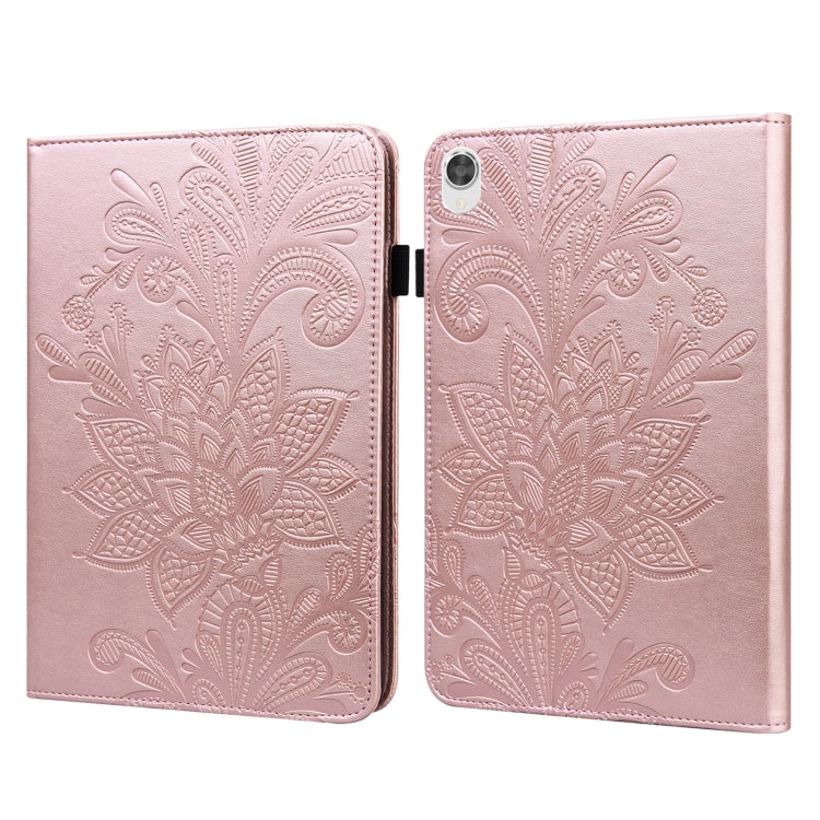 Lace Flower Embossing Pattern Leather Tablet Case For Lenovo Tab M8 FHD