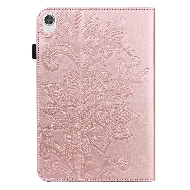 Lace Flower Embossing Pattern Leather Tablet Case For Lenovo Tab M8 FHD