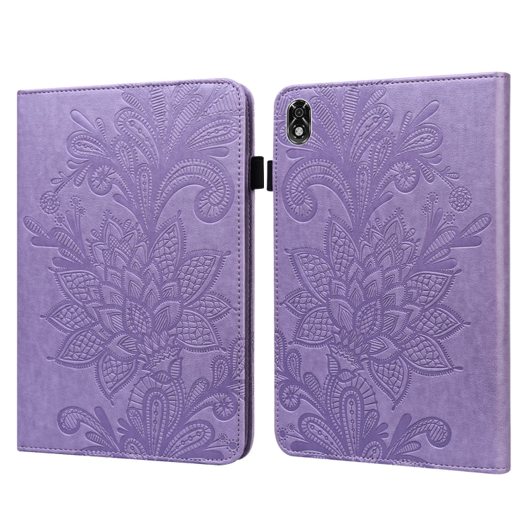 Lace Flower Embossing Pattern Leather Tablet Case For Lenovo Legion Y700