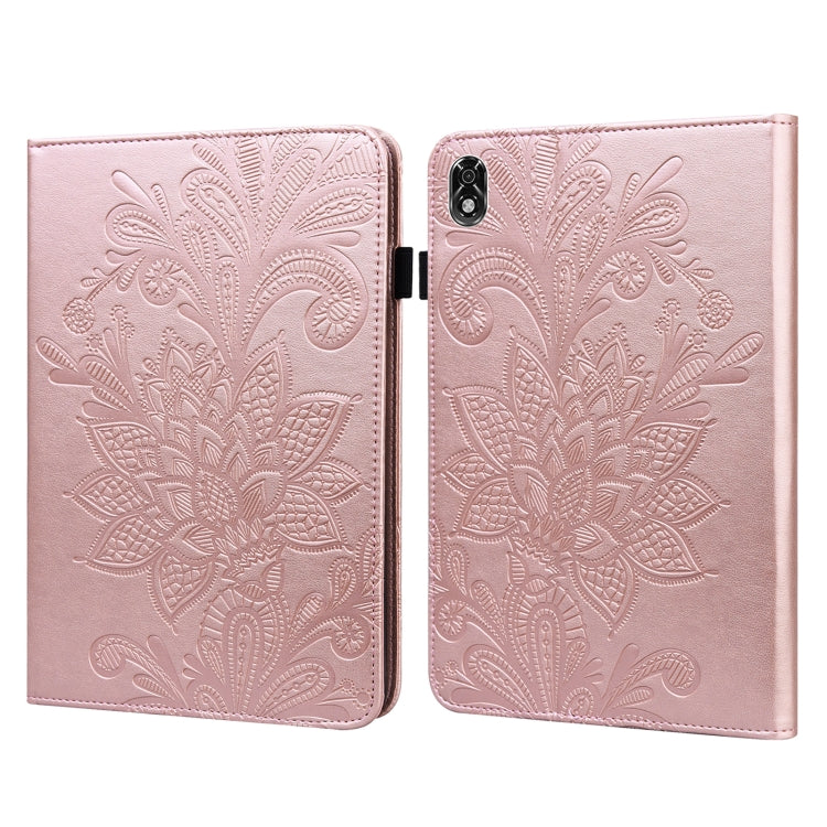 Lace Flower Embossing Pattern Leather Tablet Case For Lenovo Legion Y700