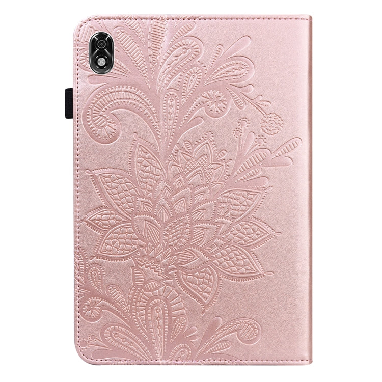 Lace Flower Embossing Pattern Leather Tablet Case For Lenovo Legion Y700