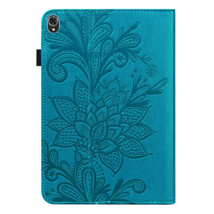 Lace Flower Embossing Pattern Leather Tablet Case For Lenovo Tab K10