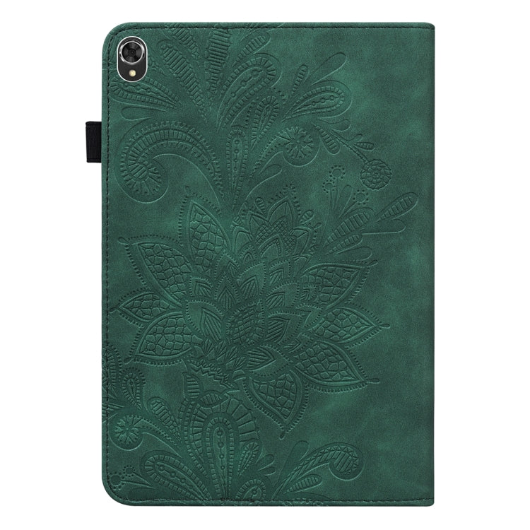 Lace Flower Embossing Pattern Leather Tablet Case For Lenovo Tab K10