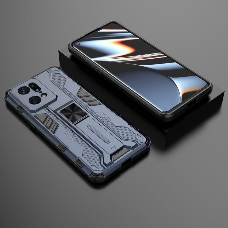 For OPPO Find X5 Pro Supersonic PC + TPU Shock-proof Protective Phone Case with Holder