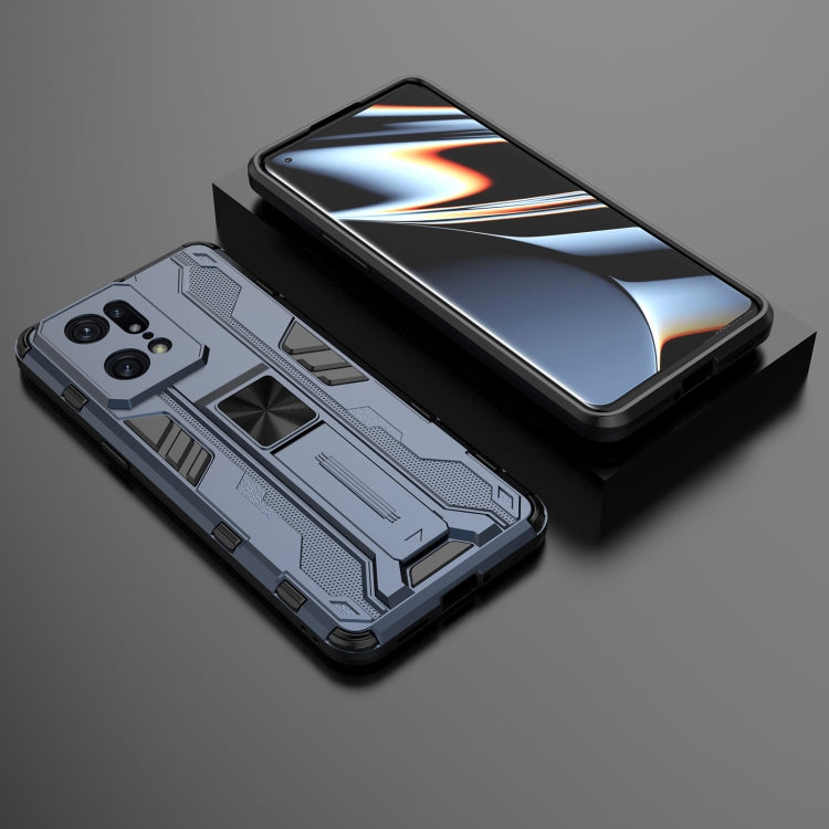 For OPPO Find X5 Pro Supersonic PC + TPU Shock-proof Protective Phone Case with Holder