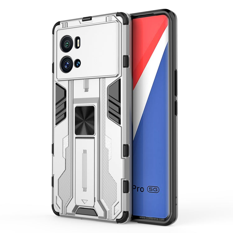 For vivo iQOO 9 Pro Supersonic PC + TPU Shock-proof Protective Phone Case with Holder