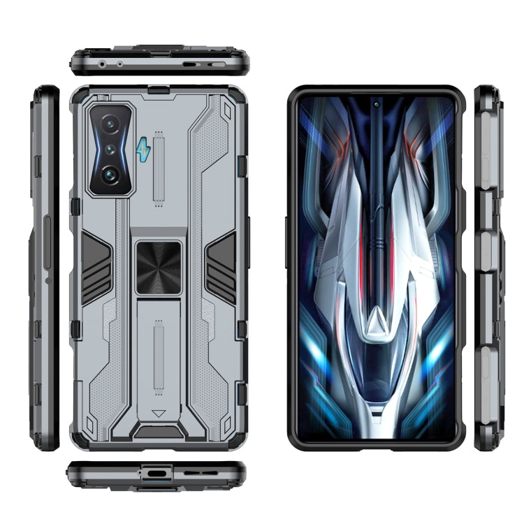 For Xiaomi Redmi K50 Gaming Supersonic PC + TPU Shock-proof Protective Phone Case with Holder
