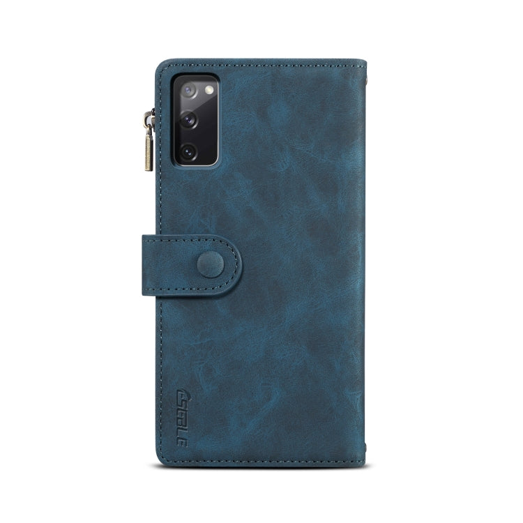 For Samsung Galaxy S20 FE 5G & 4G / S20 Fan Edition / S20 Lite / S20 FE 2022 Retro Frosted Horizontal Flip Leather Phone Case
