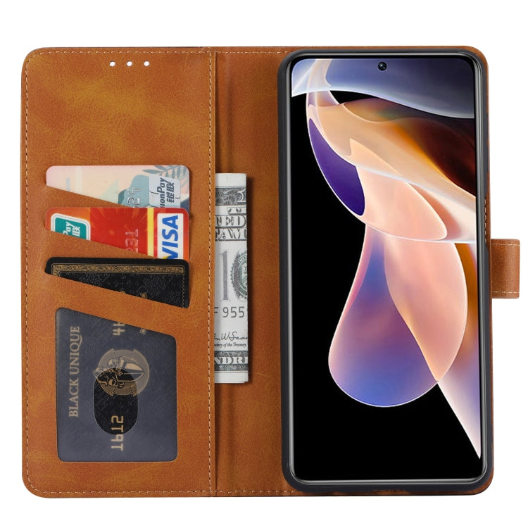 For Xiaomi Redmi Note 11 Pro 4G Global Calf Texture Double Fold Leather Phone Case