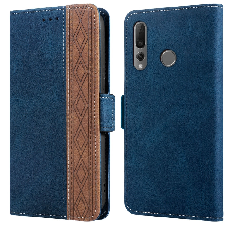 For Huawei P smart Z Stitching Side-Magnetic RFID Leather Phone Case