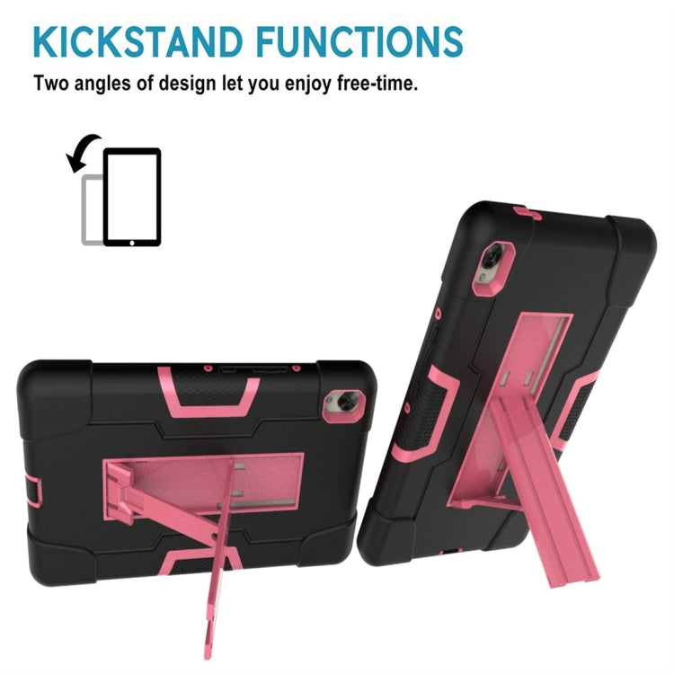 For Huawei MediaPad M6 8.4 Contrast Color Silicone + PC Combination Case with Holder