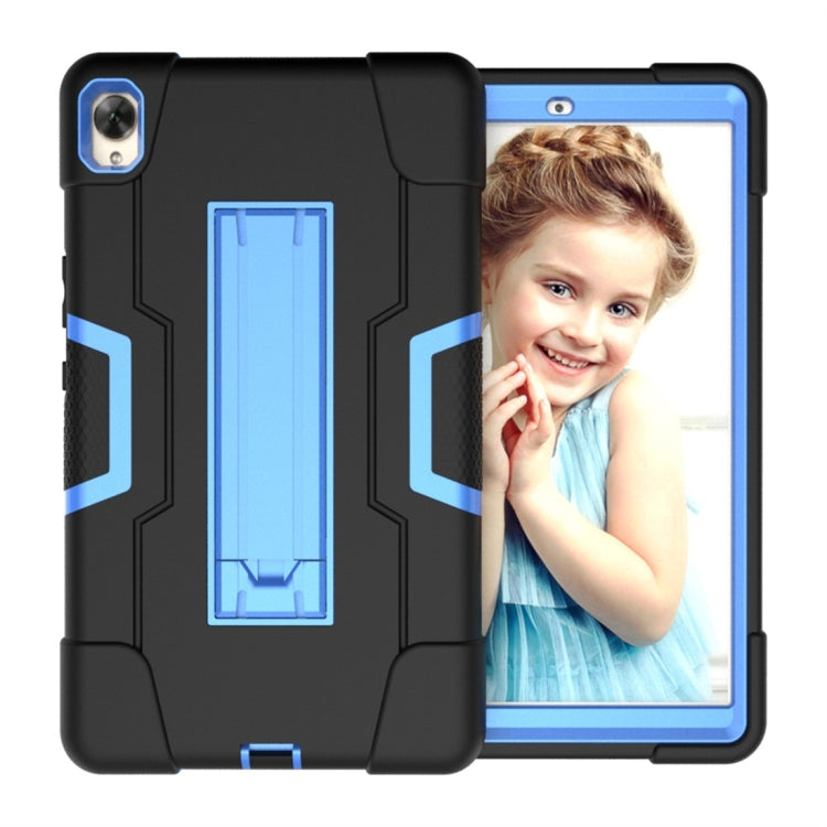 For Huawei MediaPad M6 8.4 Contrast Color Silicone + PC Combination Case with Holder