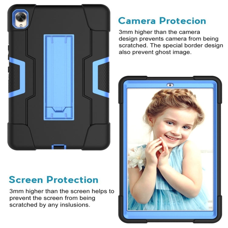 For Huawei MediaPad M6 8.4 Contrast Color Silicone + PC Combination Case with Holder