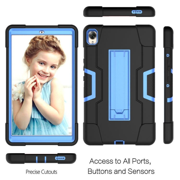 For Huawei MediaPad M6 8.4 Contrast Color Silicone + PC Combination Case with Holder