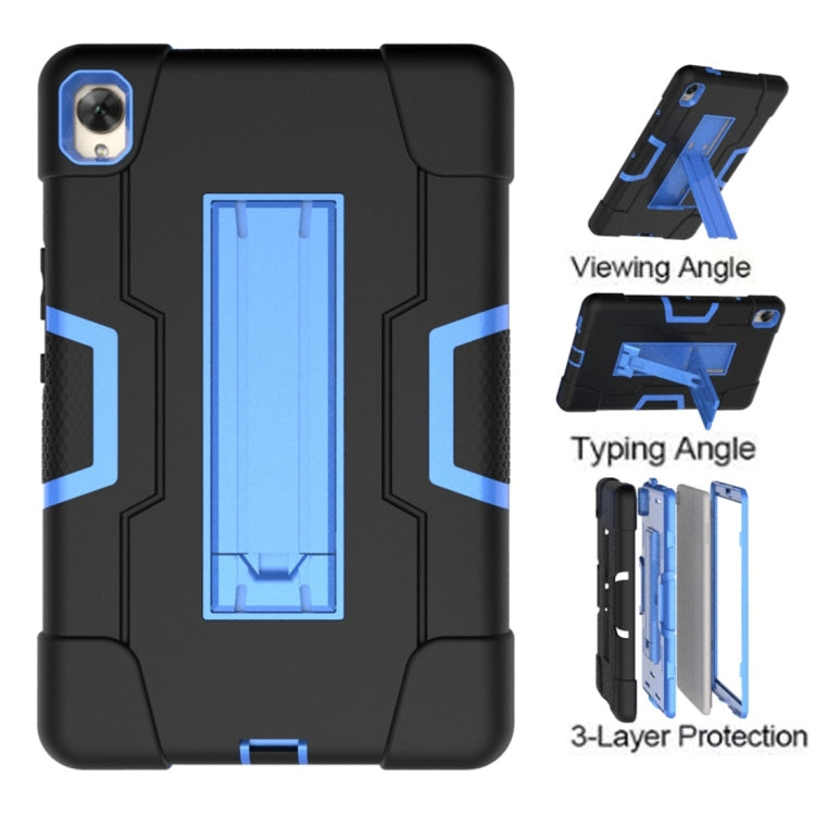 For Huawei MediaPad M6 8.4 Contrast Color Silicone + PC Combination Case with Holder