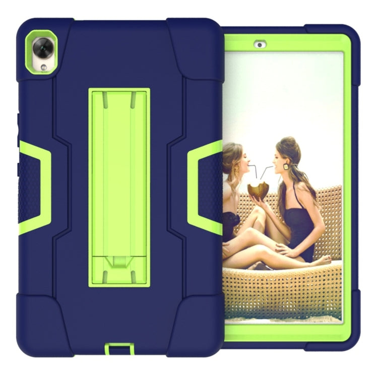 For Huawei MediaPad M6 8.4 Contrast Color Silicone + PC Combination Case with Holder