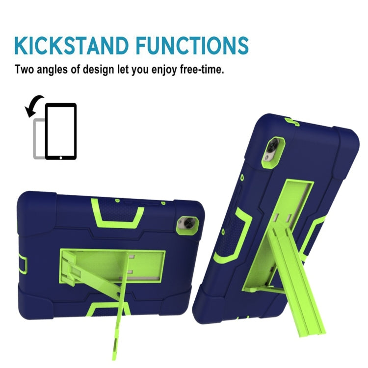 For Huawei MediaPad M6 8.4 Contrast Color Silicone + PC Combination Case with Holder
