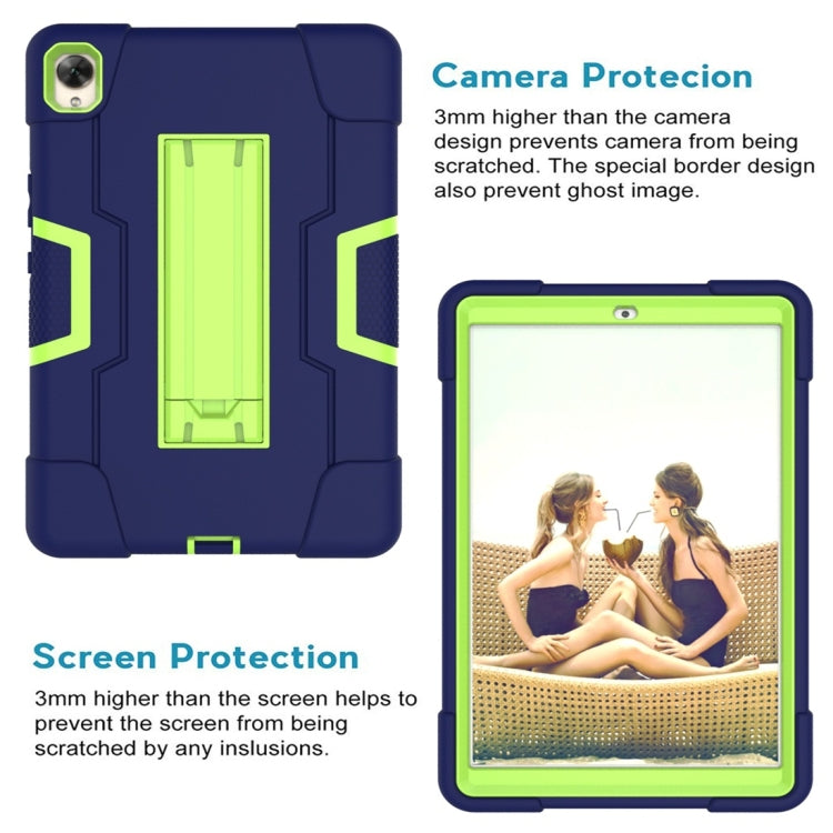 For Huawei MediaPad M6 8.4 Contrast Color Silicone + PC Combination Case with Holder