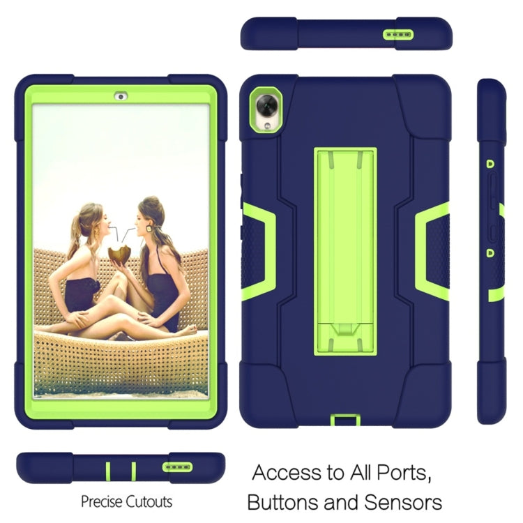 For Huawei MediaPad M6 8.4 Contrast Color Silicone + PC Combination Case with Holder