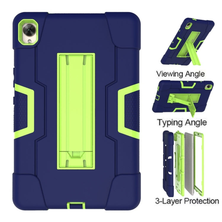 For Huawei MediaPad M6 8.4 Contrast Color Silicone + PC Combination Case with Holder