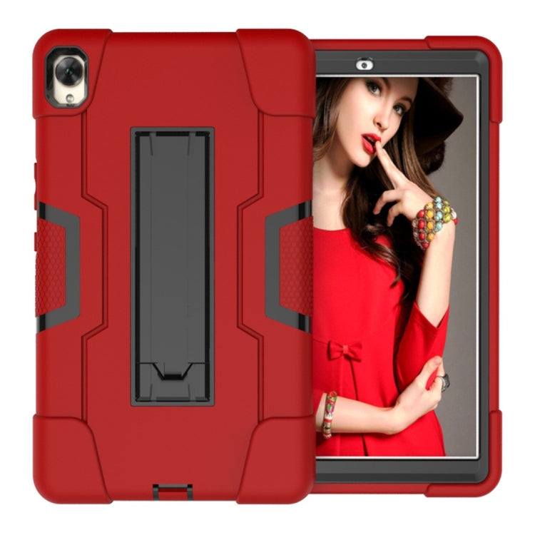 For Huawei MediaPad M6 8.4 Contrast Color Silicone + PC Combination Case with Holder