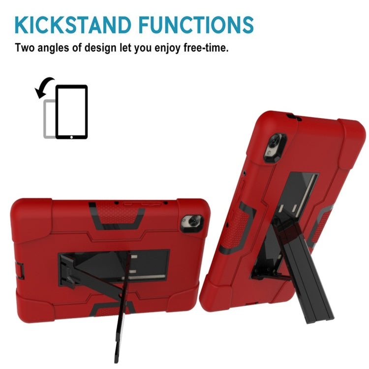 For Huawei MediaPad M6 8.4 Contrast Color Silicone + PC Combination Case with Holder