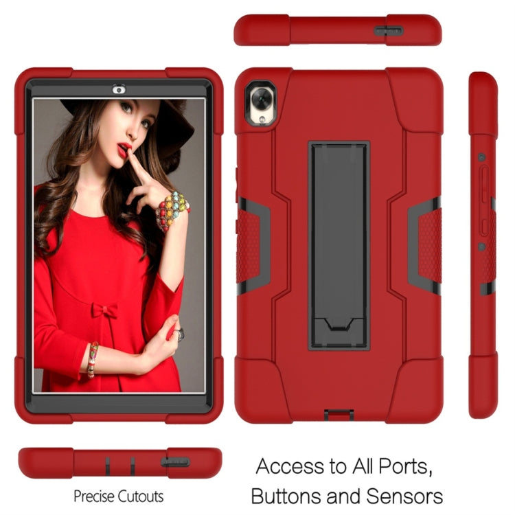 For Huawei MediaPad M6 8.4 Contrast Color Silicone + PC Combination Case with Holder