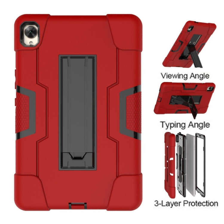 For Huawei MediaPad M6 8.4 Contrast Color Silicone + PC Combination Case with Holder