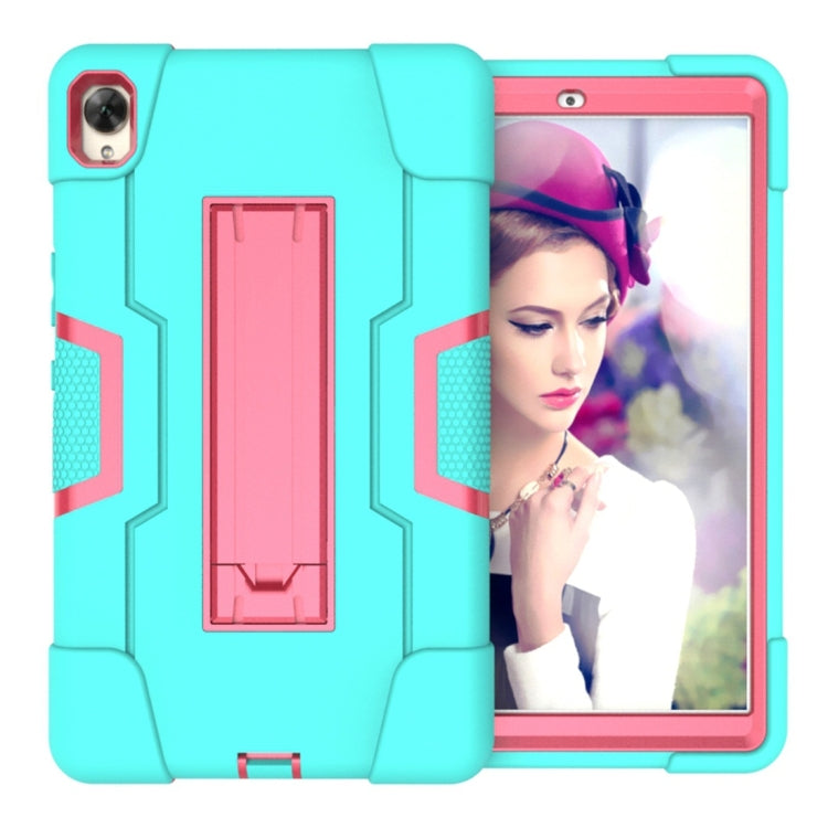 For Huawei MediaPad M6 8.4 Contrast Color Silicone + PC Combination Case with Holder
