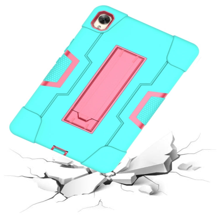 For Huawei MediaPad M6 8.4 Contrast Color Silicone + PC Combination Case with Holder