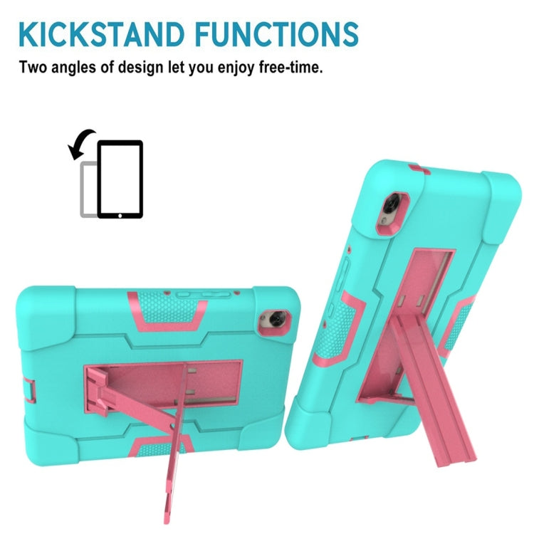 For Huawei MediaPad M6 8.4 Contrast Color Silicone + PC Combination Case with Holder