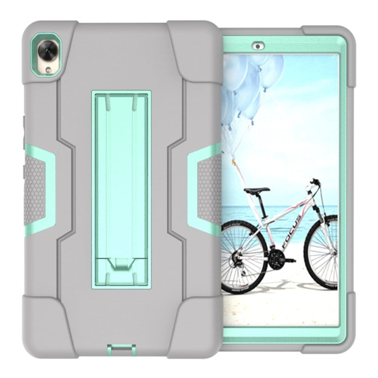 For Huawei MediaPad M6 8.4 Contrast Color Silicone + PC Combination Case with Holder