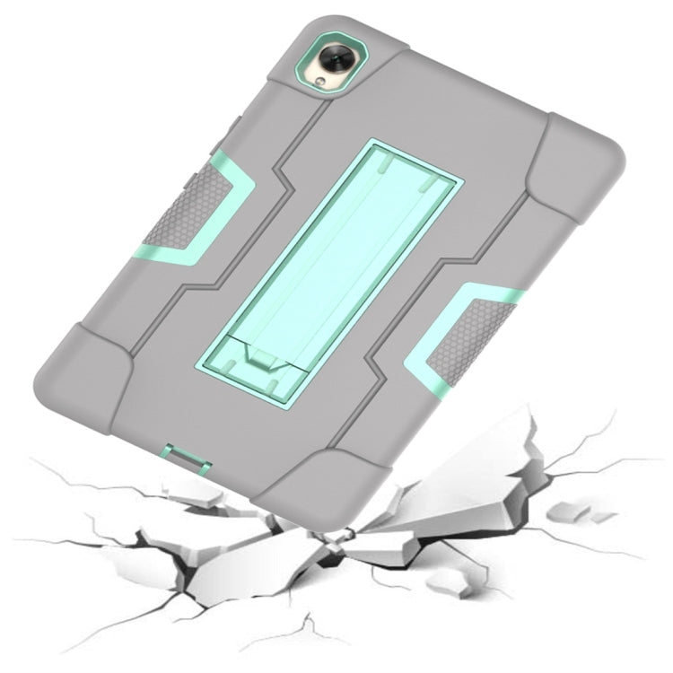 For Huawei MediaPad M6 8.4 Contrast Color Silicone + PC Combination Case with Holder