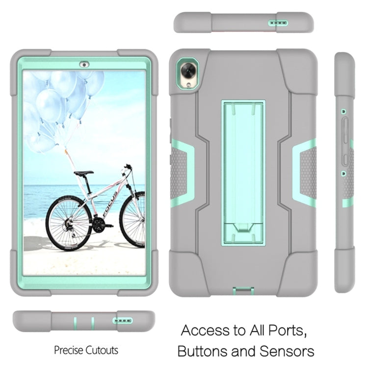 For Huawei MediaPad M6 8.4 Contrast Color Silicone + PC Combination Case with Holder