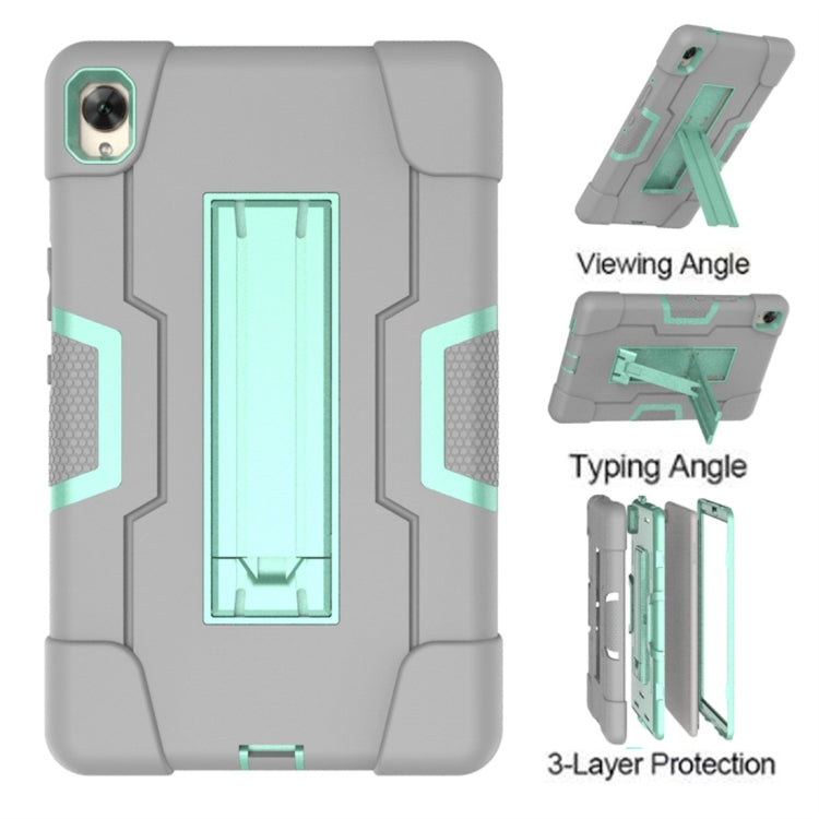 For Huawei MediaPad M6 8.4 Contrast Color Silicone + PC Combination Case with Holder