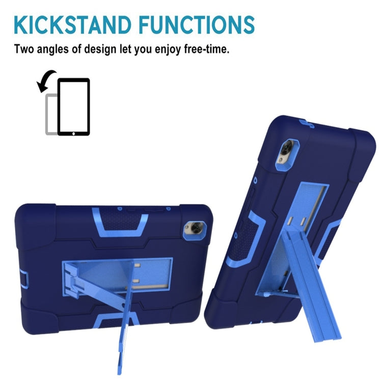 For Huawei MediaPad M6 8.4 Contrast Color Silicone + PC Combination Case with Holder