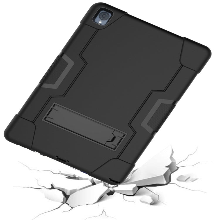 For Huawei MediaPad M6 10.8 Contrast Color Silicone + PC Combination Case with Holder