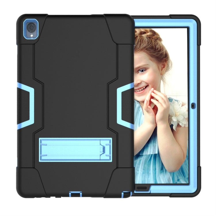 For Huawei MediaPad M6 10.8 Contrast Color Silicone + PC Combination Case with Holder