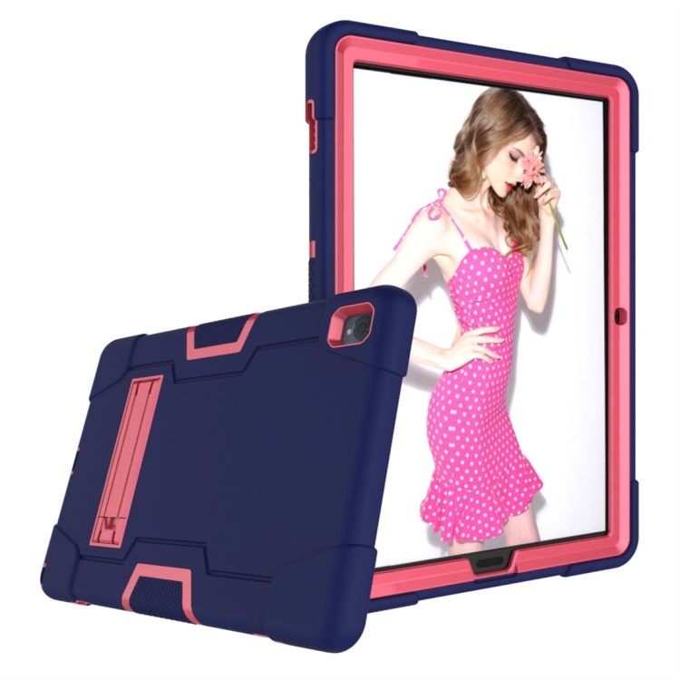 For Huawei MediaPad M6 10.8 Contrast Color Silicone + PC Combination Case with Holder