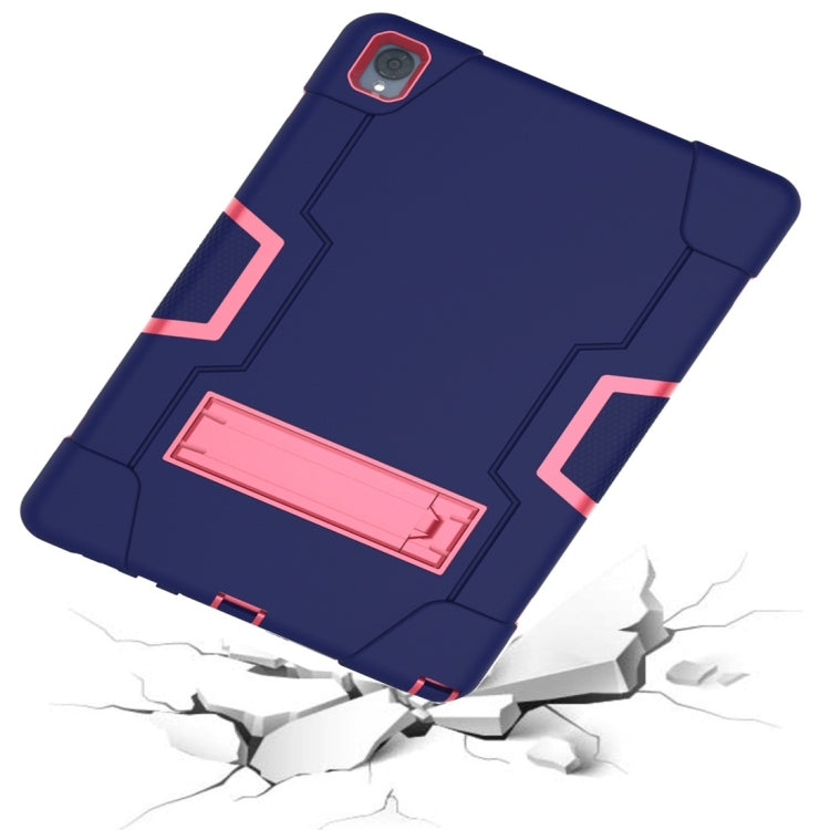 For Huawei MediaPad M6 10.8 Contrast Color Silicone + PC Combination Case with Holder