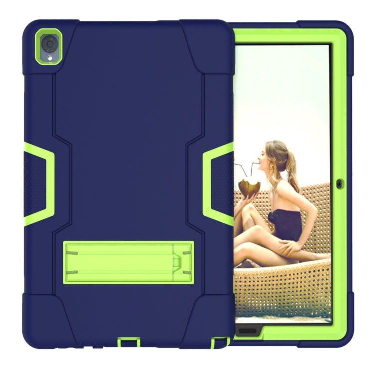 For Huawei MediaPad M6 10.8 Contrast Color Silicone + PC Combination Case with Holder