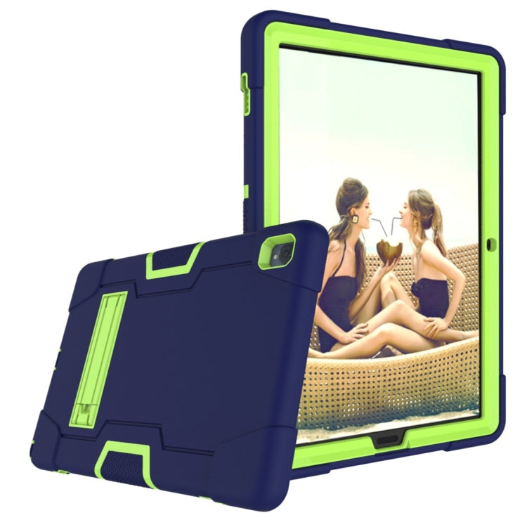 For Huawei MediaPad M6 10.8 Contrast Color Silicone + PC Combination Case with Holder
