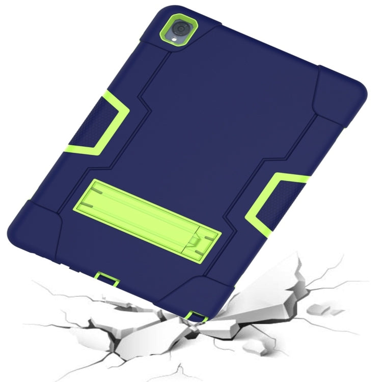 For Huawei MediaPad M6 10.8 Contrast Color Silicone + PC Combination Case with Holder