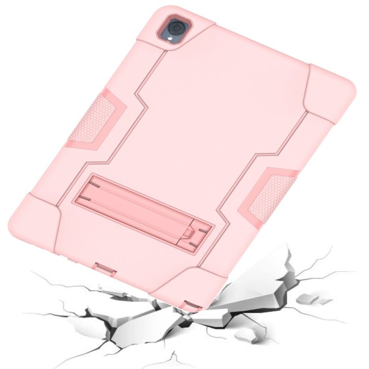 For Huawei MediaPad M6 10.8 Contrast Color Silicone + PC Combination Case with Holder