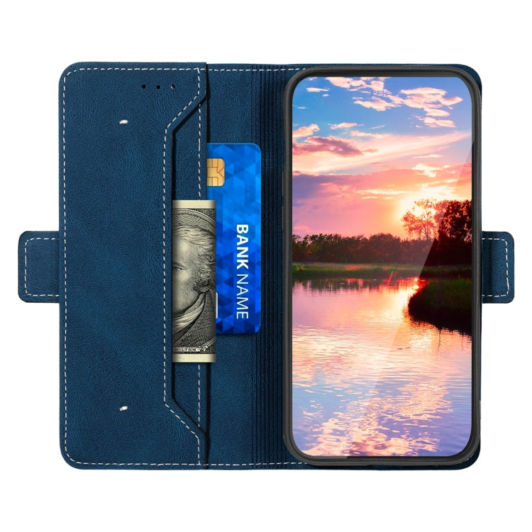 For Samsung Galaxy A33 5G Stitching Side-Magnetic RFID Leather Phone Case