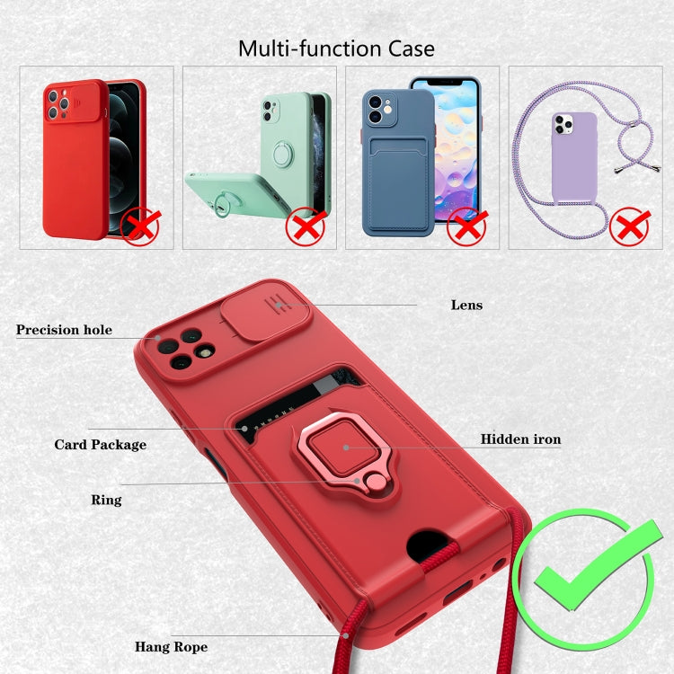 For Huawei nova Y60 Sliding Camera Cover Design TPU Phone Case