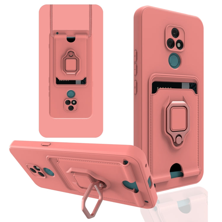 For Motorola Moto E7 Sliding Camera Cover Design TPU Phone Case