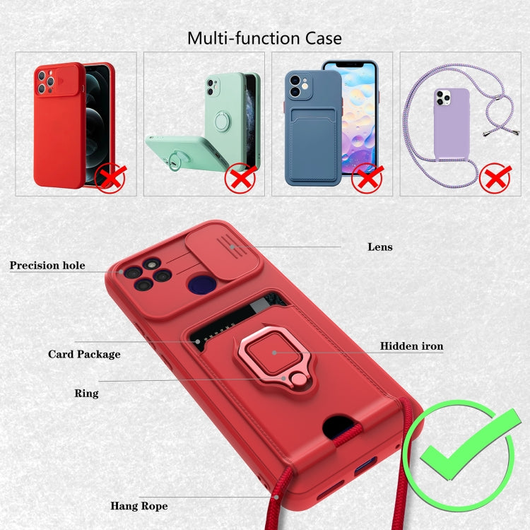 For Motorola Moto G9 Power Sliding Camera Cover Design TPU Phone Case