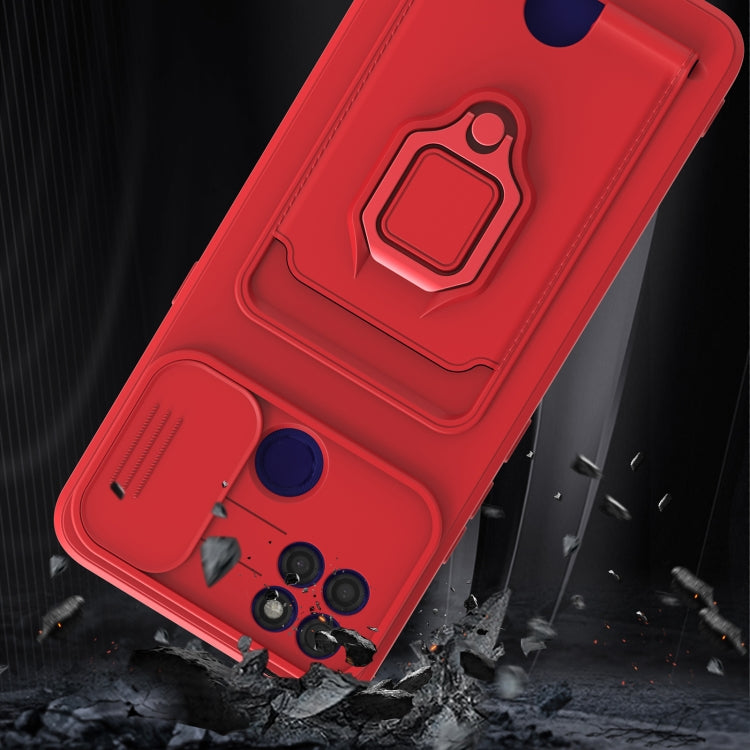 For Motorola Moto G9 Power Sliding Camera Cover Design TPU Phone Case